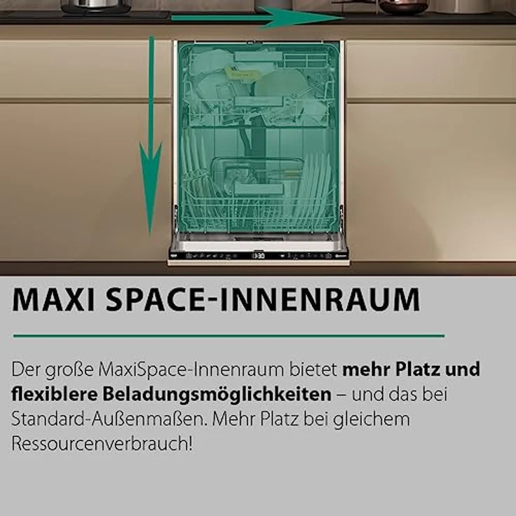 Bauknecht B8I HP42 LC, vollintegrierbarer Geschirrspüler mit MaxiSpace und NaturalDry, Energieeffizienzklasse C, 42 dB – Bild 15