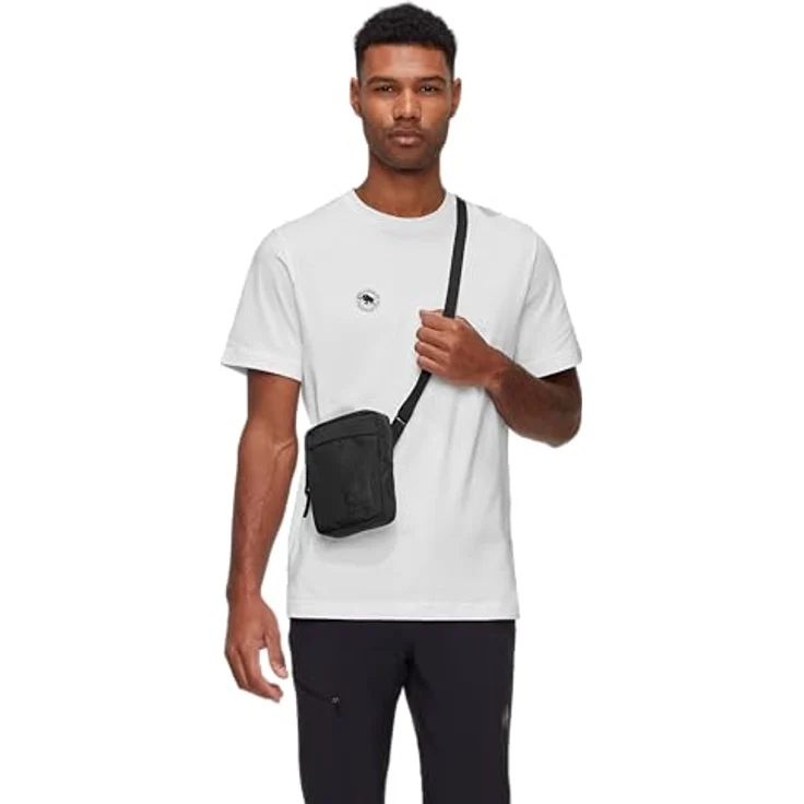 Mammut Xeron Pouch 1, praktische Umhängetasche mit 1 Liter Packvolumen und wasserabweisender Beschichtung, schwarz – Bild 2