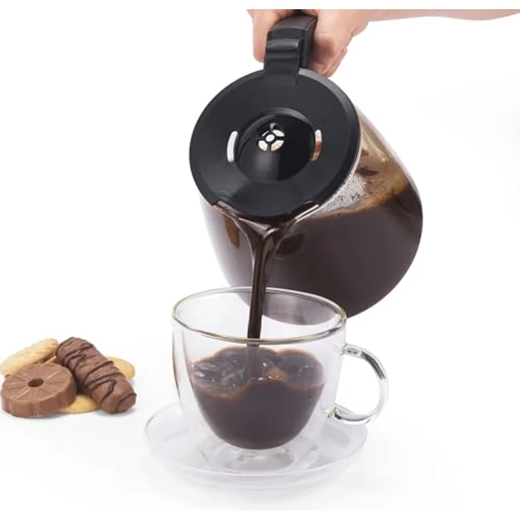 Progress EK6160PVDE Filterkaffeemaschine, 10 Tassen, Schwarz mit Warmhaltefunktion und wiederverwendbarem Filter – Bild 5