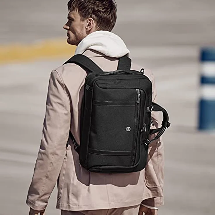 Victorinox Werks Professional Cordura, 13" Laptop Brief, Laptop-Aktentasche, Schwarz, Wasserabweisend, hochwertig und elegant – Bild 2