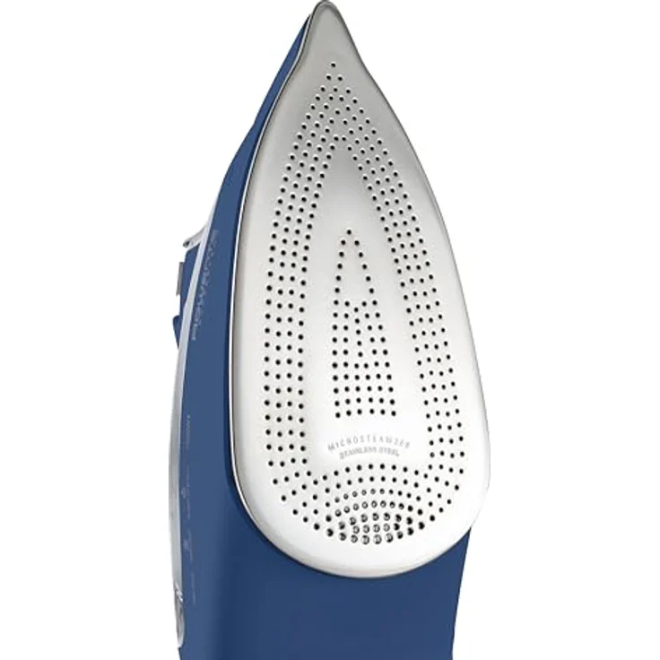 Rowenta Effective+ Dampfbügeleisen, 2400 Watt, kontinuierliche Dampfabgabe von 40 g/Min., Dampfstoß, benutzerfreundliche Funktionen, transparenter Wassertank, Blau/Grau, DX1636D1 – Bild 2