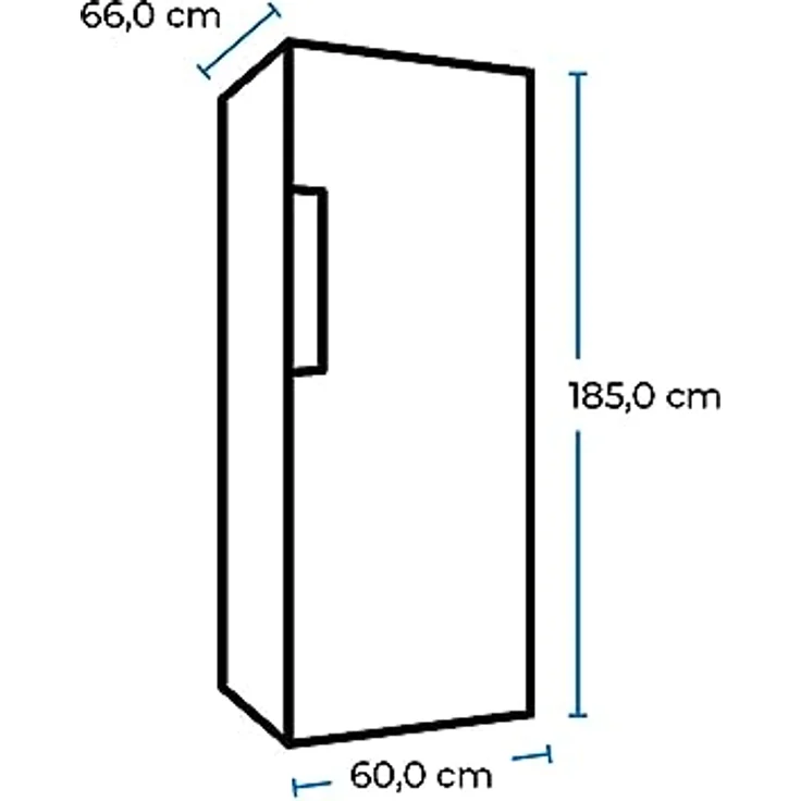 Exquisit Gefrierschrank GS295-NF-H-040D inoxlook-az, NoFrost-Technologie, 274 Liter, Schnell-Gefrierfunktion, flexibler Türanschlag – Bild 3
