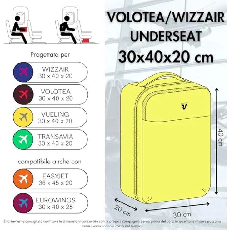 Roncato Metropolitan Reiserucksack 40 cm, olivgrün, 100% Nylon, 30 x 20 x 40 cm – Bild 8