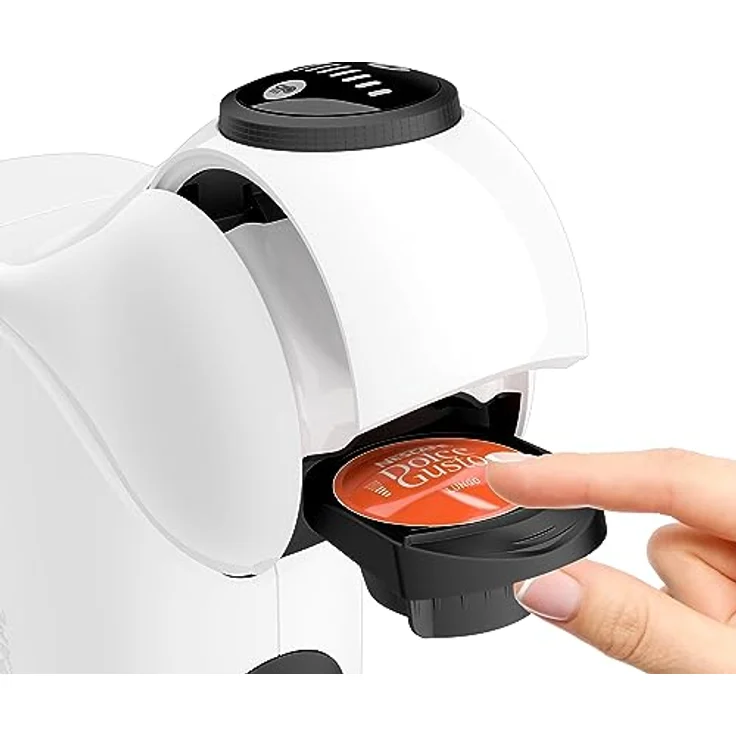 NESCAFÉ Dolce Gusto Krups KP2431 Genio S Kaffeekapselmaschine | 15 Bar | ultra-kompakt | Hochdruck | über 30 Kaffeekreationen | wählbare Getränkegröße | Auto-Abschaltung | Weiß – Bild 5