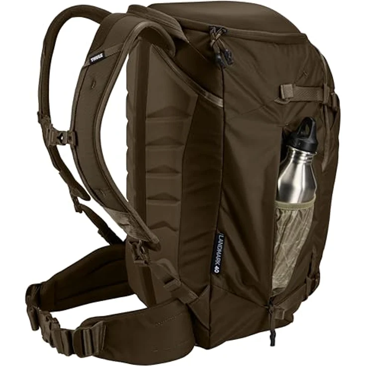 Thule Landmark Reiserucksack 55 cm mit Laptopfach, tief khaki, 100% Polyester, 45 cm x 33 cm x 55 cm – Bild 11