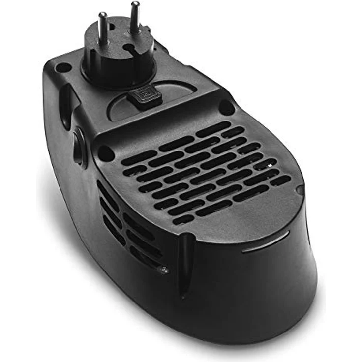 TROTEC TFC 2 E, Steckdosen Heizlüfter mit 500 W Heizleistung für Räume bis 10 m², mini Keramik Heizung, schwarz – Bild 5