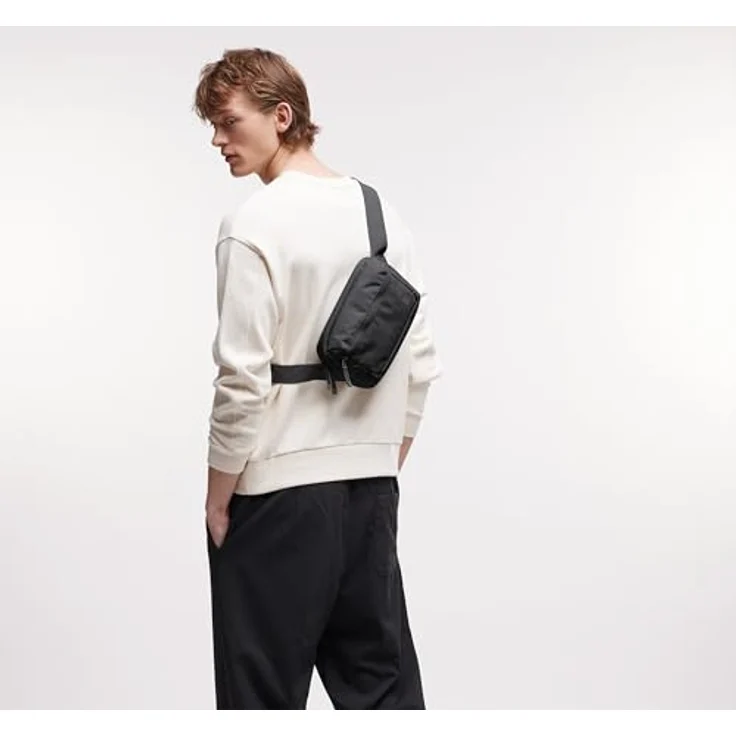 GOT BAG Serene Pack Gürteltasche 23 cm, schwarz, 100% Polyester, 23 x 8 x 16 cm – Bild 3