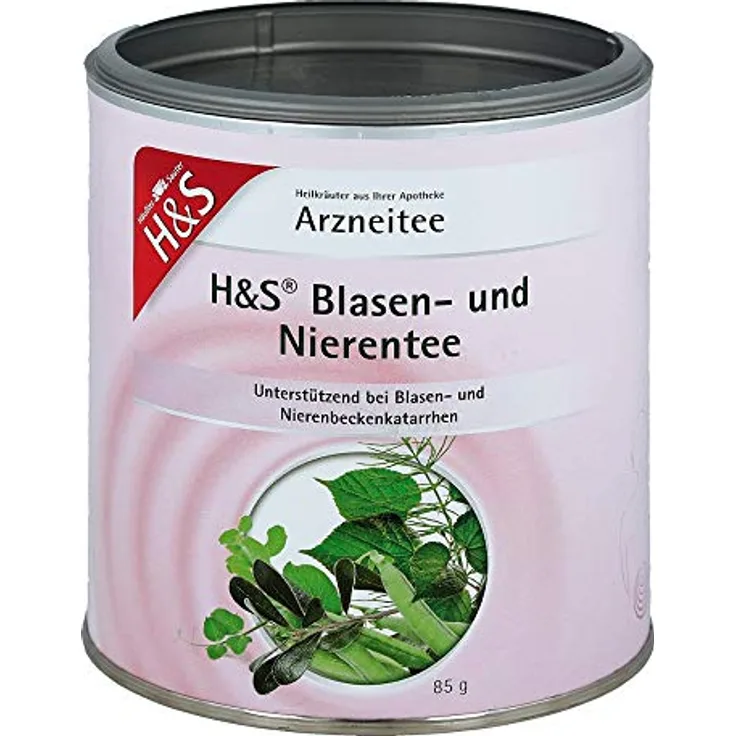 H&S Blasen- und Nierentee lose, 85 g zur Unterstützung bei Blasen- und Nierenbeckenkatarrhen