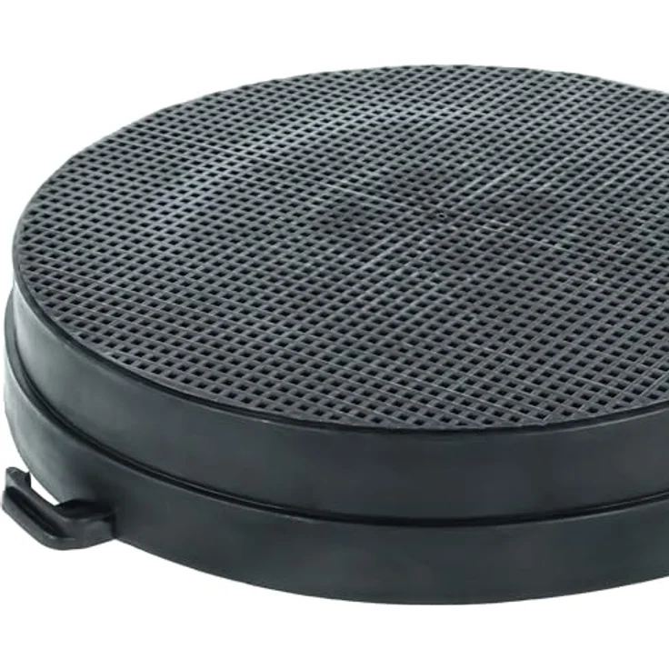 VHBW 2x Aktivkohlefilter kompatibel mit Falmec Flipper Wall, 16,8 cm, für Dunstabzugshaube 800 m3/h, schwarz – Bild 6