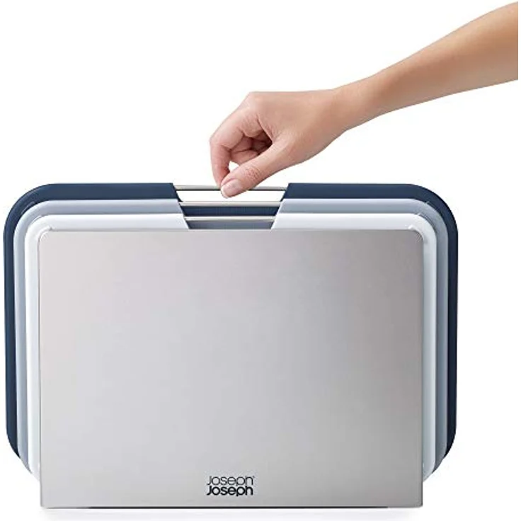 Joseph Joseph Nest - 3-teiliges Schneidebrett-Set, regulär - grau – Bild 2