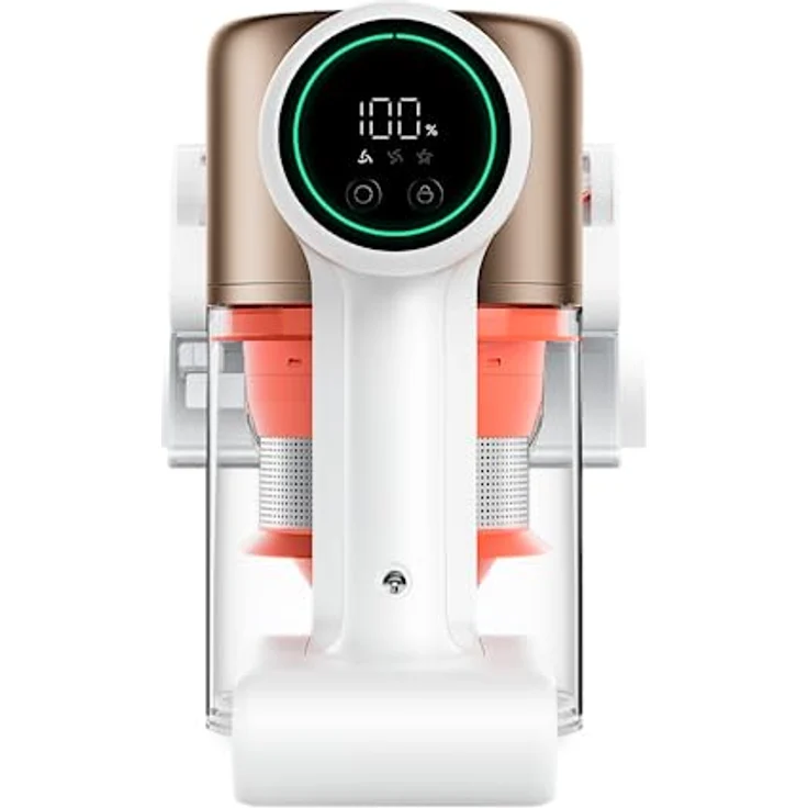 Xiaomi G10 Plus Staubsauger kabellos mit Wischfunktion, 4in1 Akkustaubsauger, bis zu 65 min Laufzeit, 600ml Vacuum Cleaner für Tierhaare, Teppich, Polster und Hartboden, Weiß – Bild 2