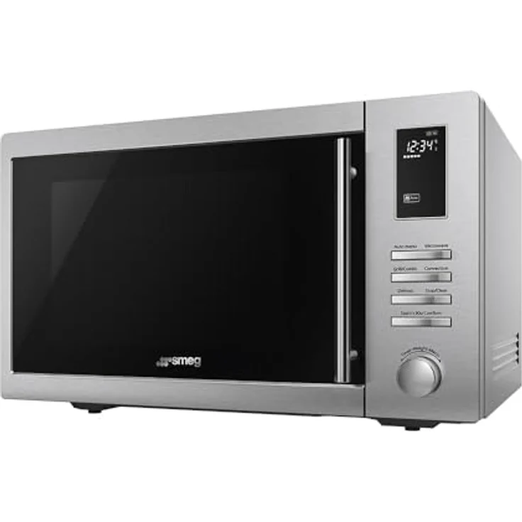 Smeg MOE34CXI2, Mikrowelle mit 34 Litern und 1100 Watt, Edelstahl – Bild 1