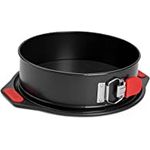 Woll Bakeware Springform Ø 24 cm, mit auslaufsicherem Boden, Schnellverriegelung und hitzebeständigen Silikongriffen bis 230°C, PFAS-frei, zweilagige Antihaftbeschichtung, aluminisierter Stahl