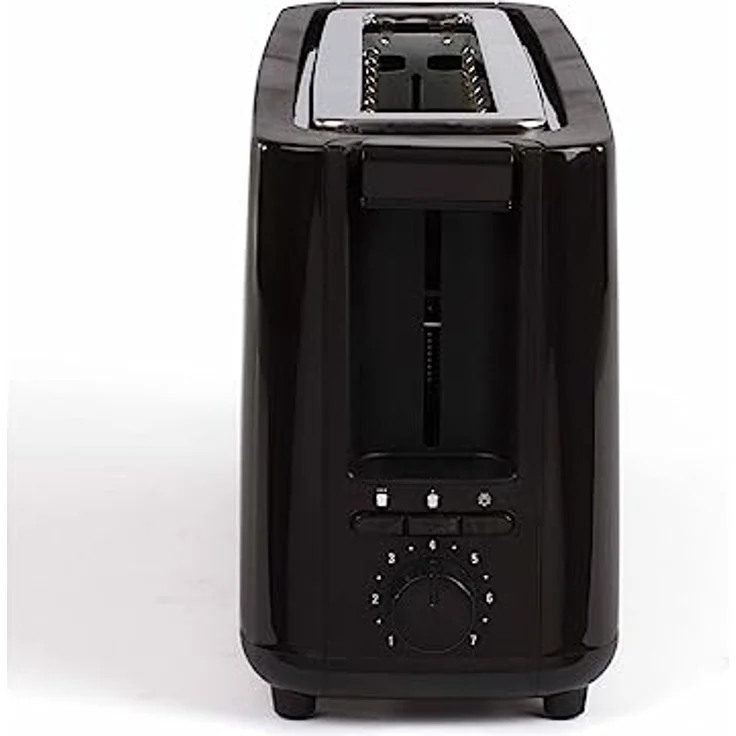 LIVOO DOD168N Breit-Schlitz-Toaster, 800W, Krümelschublade, schwarz – Bild 3
