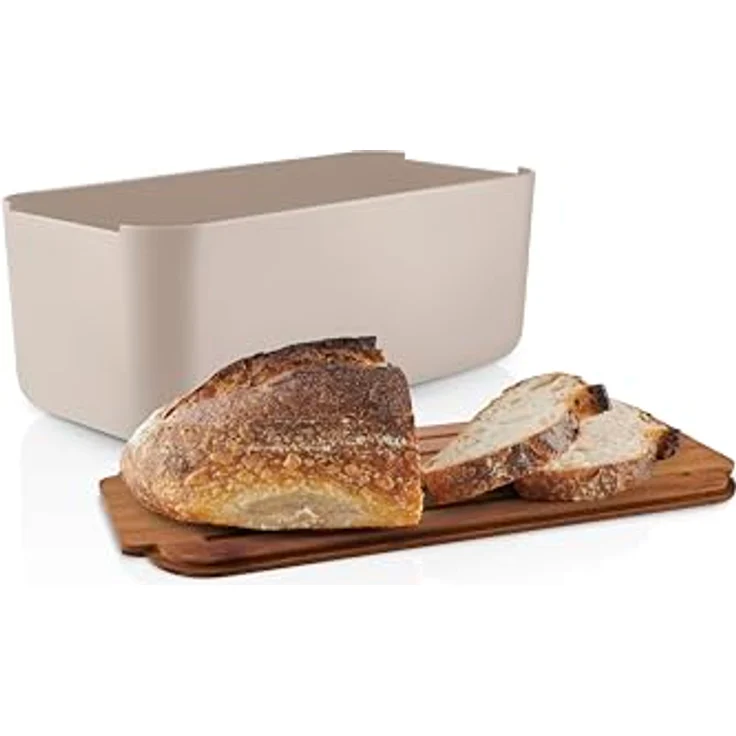 EVA SOLO | Brotkasten | Ansprechende Aufbewahrung zur Frischhaltung von Brot | Dänisches Design | Sand – Bild 3