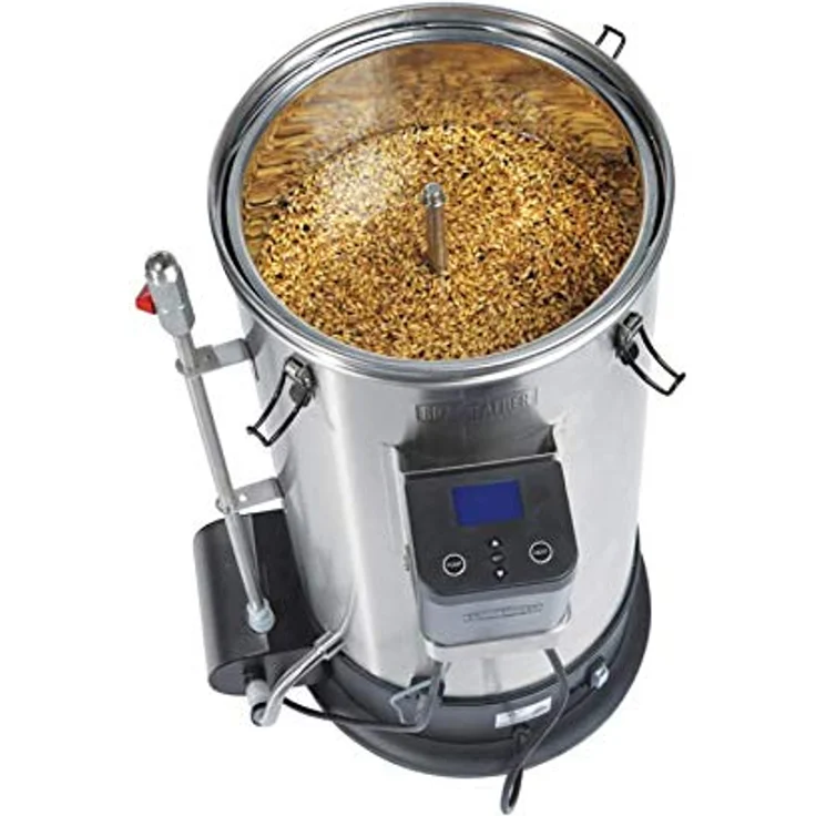 Grainfather Connect - Bierbrauanlage Edelstahl, 30 L Kapazität, kräftige Magnetpumpe, Gegenstrom-Würzekühler, kompatibel mit Grainfather Connect App, Bier brauen – Bild 6