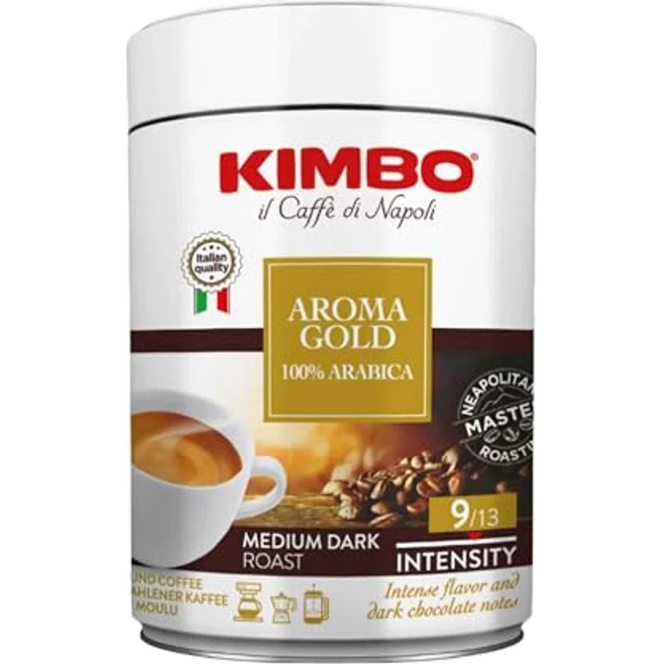 Kimbo Gold Espresso 100% Arabica, gemahlen, 250g – Bild 5