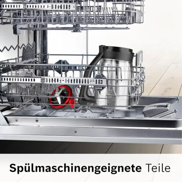 Bosch Serie 4 MMB4197S, Standmixer mit 1,5 l Fassungsvermögen, Pulsfunktion, 1200 W, Schwarz – Bild 8