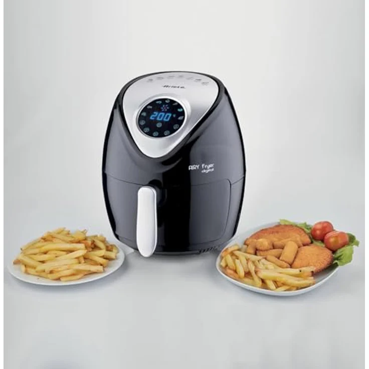 Ariete Airy Fryer Digital Fritteuse, 1300 W, Kunststoff, Schwarz – Bild 7