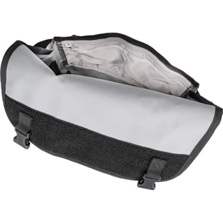 Timbuk2 Heritage Classic Messenger, Umhängetasche 30 cm aus wasserabweisendem Material, Grau mit organisiertem Innenleben und Tabletfach – Bild 4