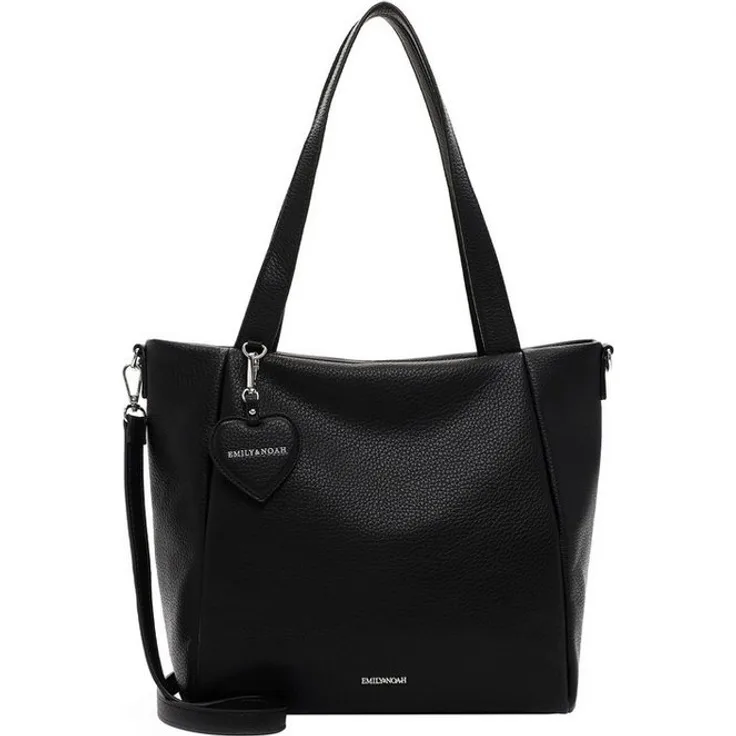 EMILY & NOAH Shopper E&N Enie, für Damen - Zweifarbiges Design, längenverstellbarer und abnehmbarer Umhängeriemen