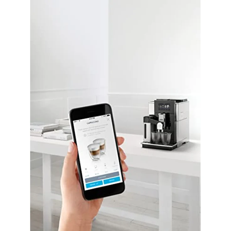 De’Longhi Maestosa EPAM 960.75.GLM Kaffeevollautomat , 2 cups, Silber/Schwarz – Bild 4