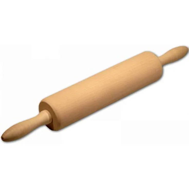 HOFMEISTER® Teigrolle, 40 cm, 100% EU-Naturprodukt, plastikfrei Kochen & backen, Robustes Nudelholz, Teig schnell & gleichmäßig ausrollen,  für jedes Backblech geeignet, langlebig – Bild 3