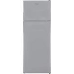 Candy CMDDS 5142XN Kühlschrank mit zwei Türen, 204 l, statische Technologie, höhenverstellbar, LED-Innenbeleuchtung, umkehrbare Türen, 40 dB, Klasse F