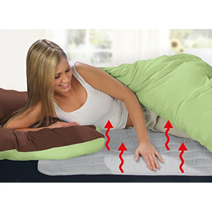 Hydas 3-Zonen-Wärmeunterbett, waschbar, 150x80cm, 4652.5.01, Weiß – Bild 2