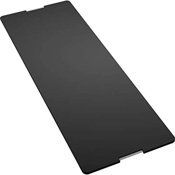 FRANKE 112.0520.471 Schneidebrett aus Kunststoff und Edelstahl, Schwarz