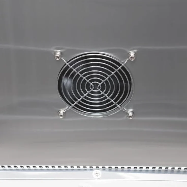GastroHero Kühlschrank SNACKH400TN, Gewerbekühlschrank Edelstahl, 429 Liter, -2°C bis +8°C, 21 Einschübe, LED-Innenbeleuchtung – Bild 5