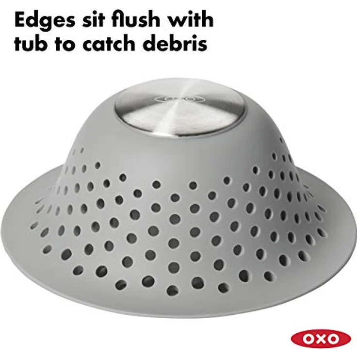 OXO Good Grips Silikon-Abflussschutz für Pop-Up und normale Abflüsse – Bild 3