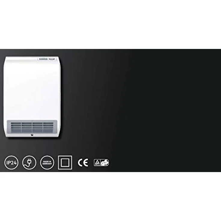 AEG Ventilatorheizung VH 213 mit Keramik-Heizkörper für Badezimmer, Beleuchtetes LC-Display, Flusensieb, 3-stufiges Sicherheitskonzept, Ökodesign 2018, 2000 W, 238296, Schnellheizer – Bild 4