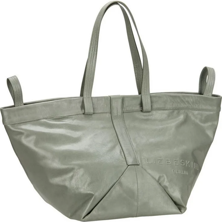 Liebeskind Berlin Shopper Elvira 2144218, edler Shopper aus Lammleder, schwarz