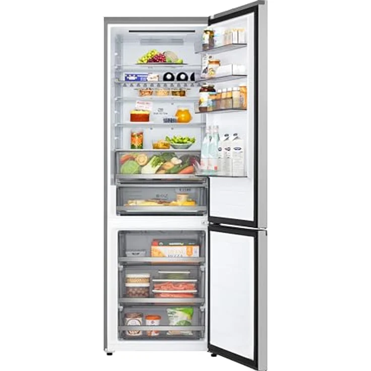 LG GBBW322CPY, Freistehende Kühl-Gefrierkombination mit 465 l Volumen und Energieeffizienzklasse C, Silber – Bild 4
