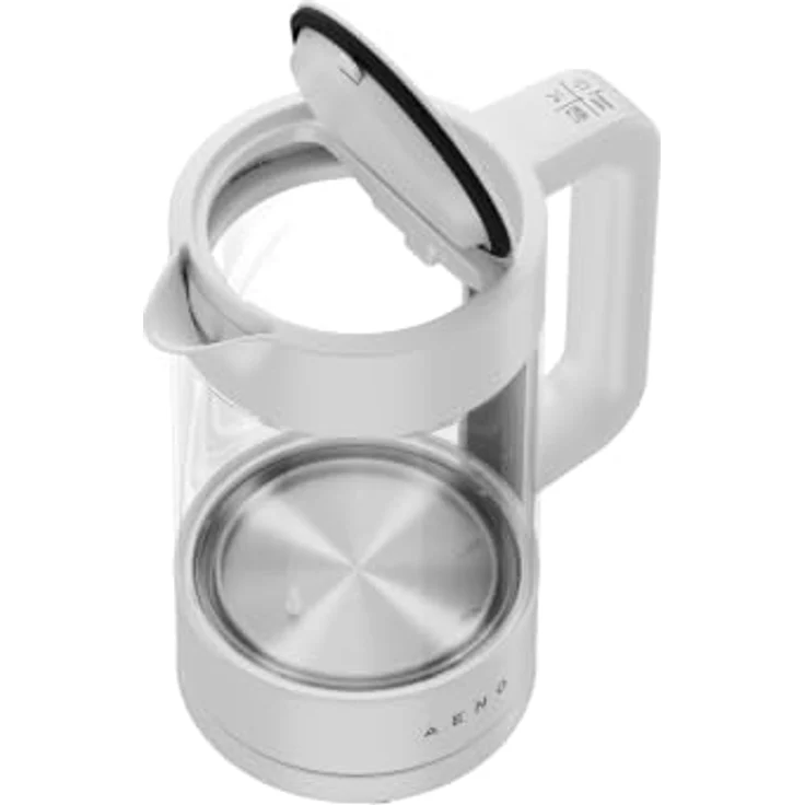 Aeno EK5 Elektrischer Wasserkocher, 1,7 Liter, Glas, Temperaturregelung 40-100°C, Strix-Technologie, LED-Beleuchtung – Bild 7