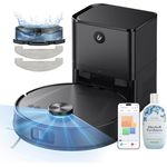 Ultenic T20 Pro Saugroboter mit Wischfunktion, 8000 Pa, Absaugstation 3,5 L, AI-gestützte Laser-Hindernisvermeidung, APP-Bedienbar