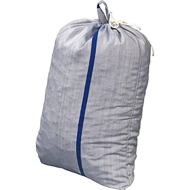 PFLEGE POINT Bewohner-Wäschesack mit Kordelseilzug, 100 % Polyester, ca. 6 kg, Blau (55)