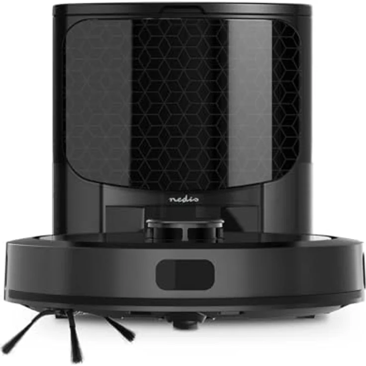 Nedis SmartLife Roboter-Staubsauger - Laser-Navigation - Wi-Fi - Kapazität Auffangbehälter: 0.6 l - Automatisches Laden - Maximale Betriebszeit: 240 min - Schwarz - Android/IOS – Bild 2