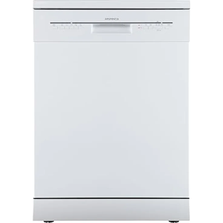 Respekta Geschirrspüler RSK60, freistehend oder unterbaufähig, 13 Maßgedecke, Energieeffizienzklasse D, 49 dB(A), fünf Programme, weiß – Bild 2