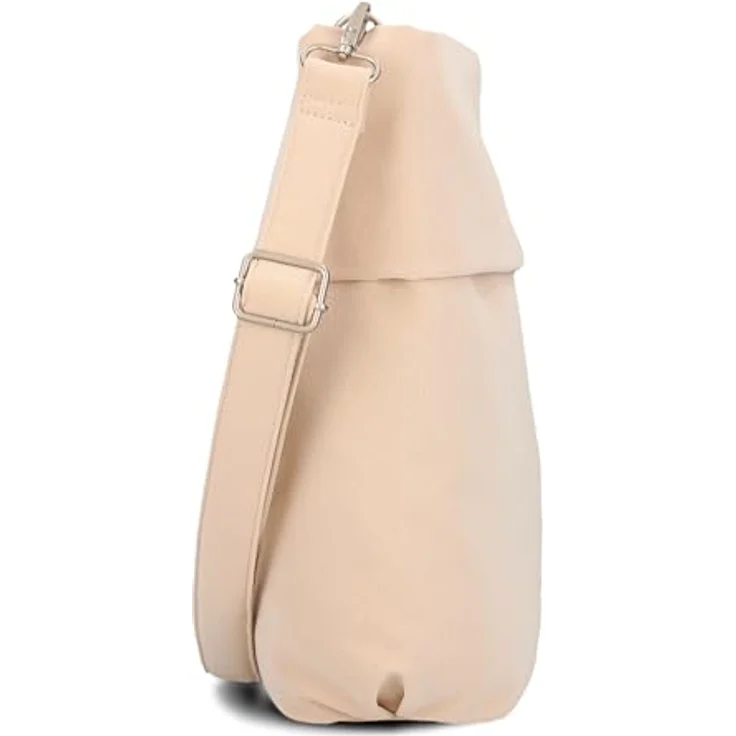 Zwei Mademoiselle.M Schultertasche 31 cm, gelb, 100% Polyurethan, Maße: 31 cm x 13 cm x 32 cm – Bild 5
