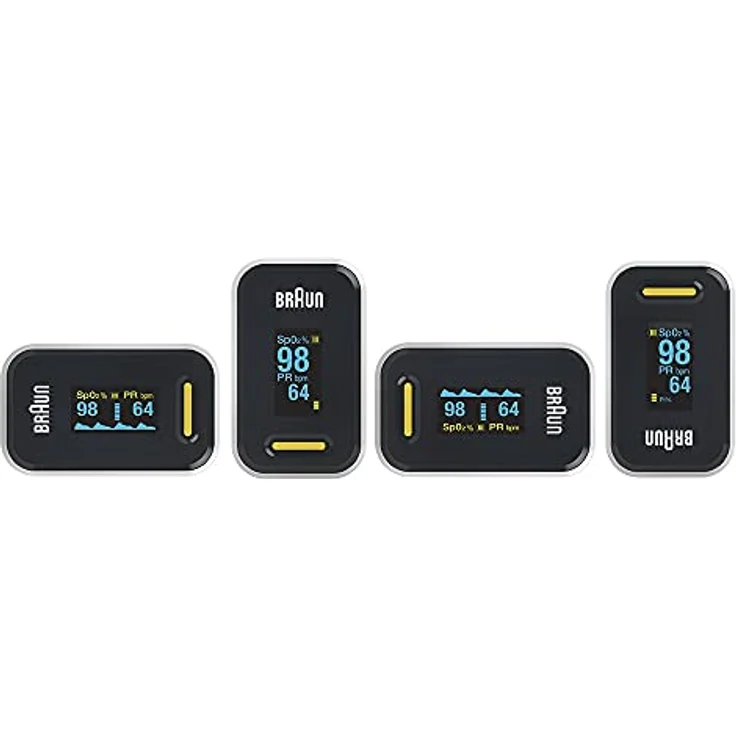 Braun Healthcare Pulsoximeter 1 (Sauerstoffsättigung, Blutsauerstoffgehalt, klinisch genaues) YK-81CEU – Bild 3