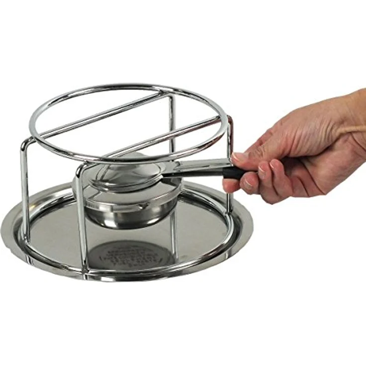 Kela 16560 Käsefondue-Set, 10-teilig, Keramisch beschichtet, Aluguss, Induktionsgeeignet, 1 L Lancy, taupe – Bild 5