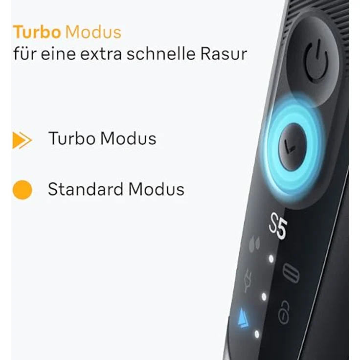 Braun Rasierer Series 5 52-B1000s, elektrischer Folienrasierer mit 50 Minuten Akkulaufzeit, wasserfest und schnelles Laden in 5 Minuten – Bild 3