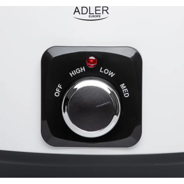 Adler ADLER Slow Cooker 5,8L, 290W Leistung, Keramische Schale, Edelstahlgehäuse, Glasdeckel – Bild 5