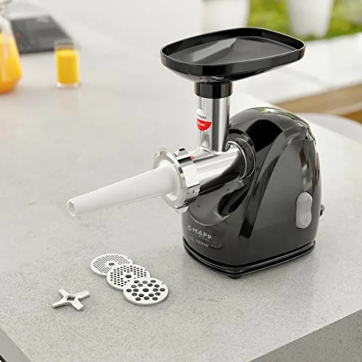 SMAPP Grinder Machine 489-8CZA, Unisex Fleischwolf, Kunststoff, Schwarz, Einheitsgröße EU – Bild 3