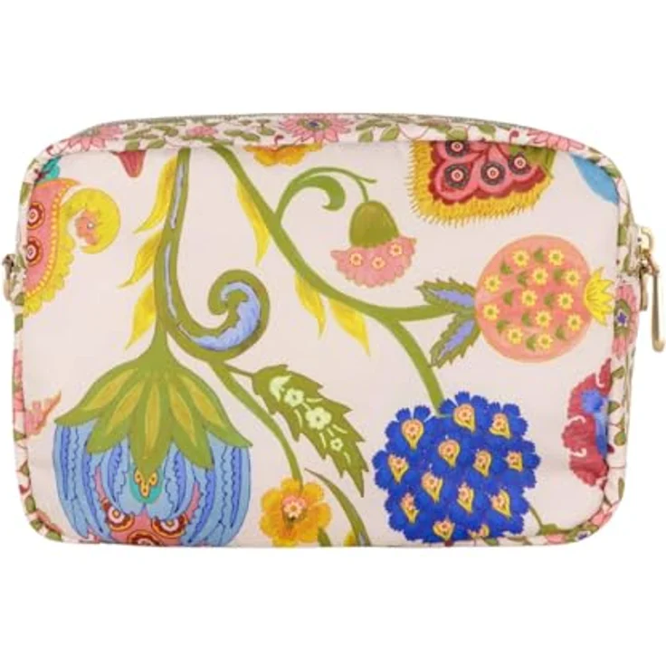 Oilily Sapphire Chintz Umhängetasche, 21 cm x 6 cm x 14 cm, 100% Polyester, gelb – Bild 4