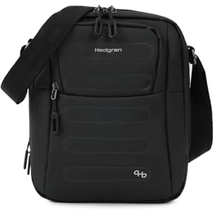 Hedgren Comby Performance Umhängetasche mit RFID Schutz, 21 cm, schwarz, 100% Polyester – Bild 2