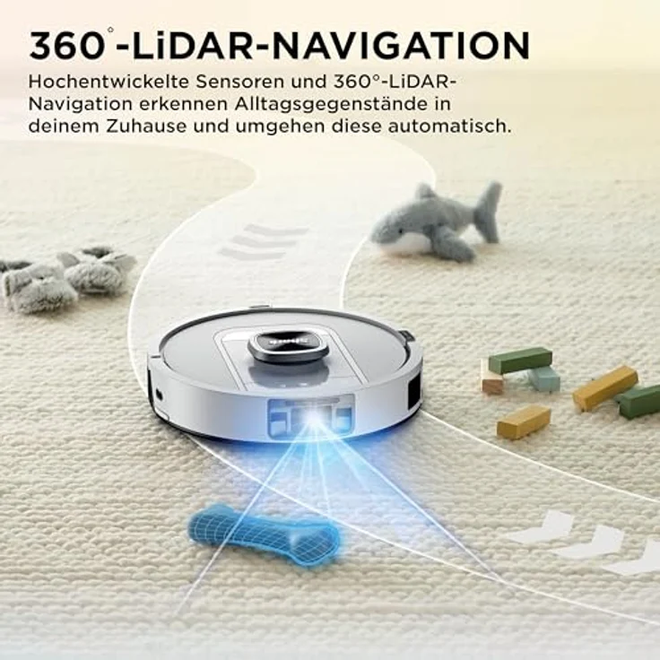 Shark ThermaCharged PowerDetect Nass- und Trocken-Saugroboter mit DirtDetect, FloorDetect, EdgeDetect, NeverStuck-Technologie und automatischer Wischpadreinigung – Bild 10