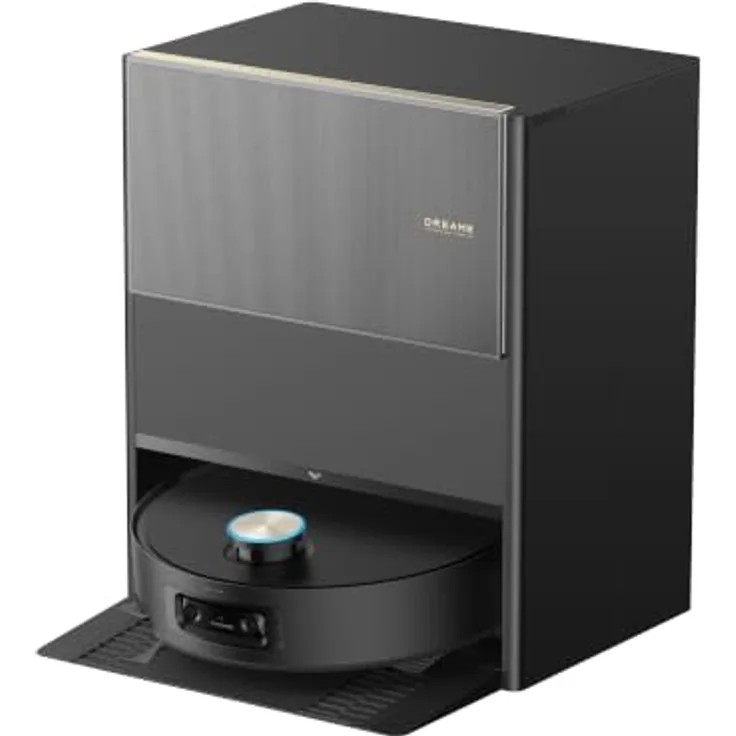 Dreame Roboter Staubsauger Aqua10 Ultra Roller Black, Saug- und Wischroboter mit 30.000 Pa Saugkraft und AquaRoll-Technologie